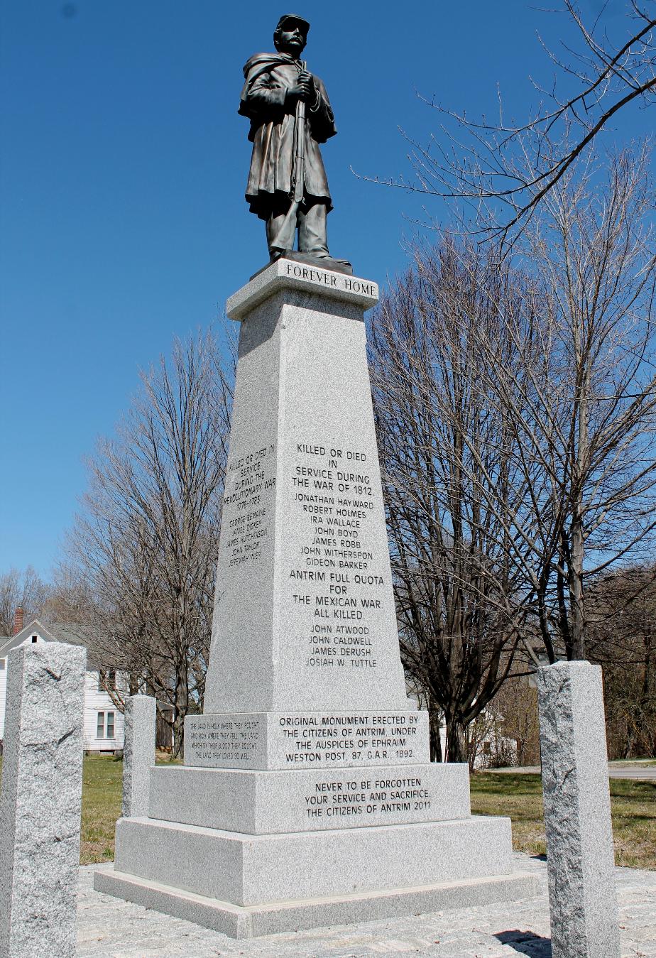 New Hampshire Veteran Honor Rolls And Monuments